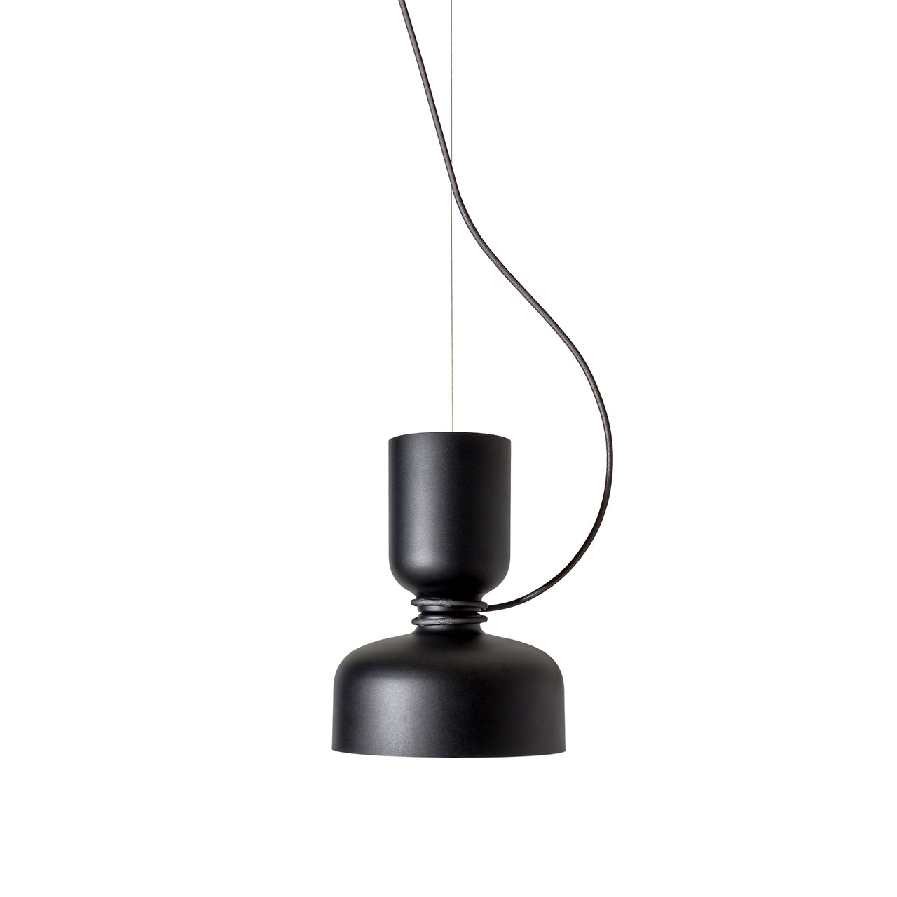 Spotlight Volumes Pendant Light: A+C + Black