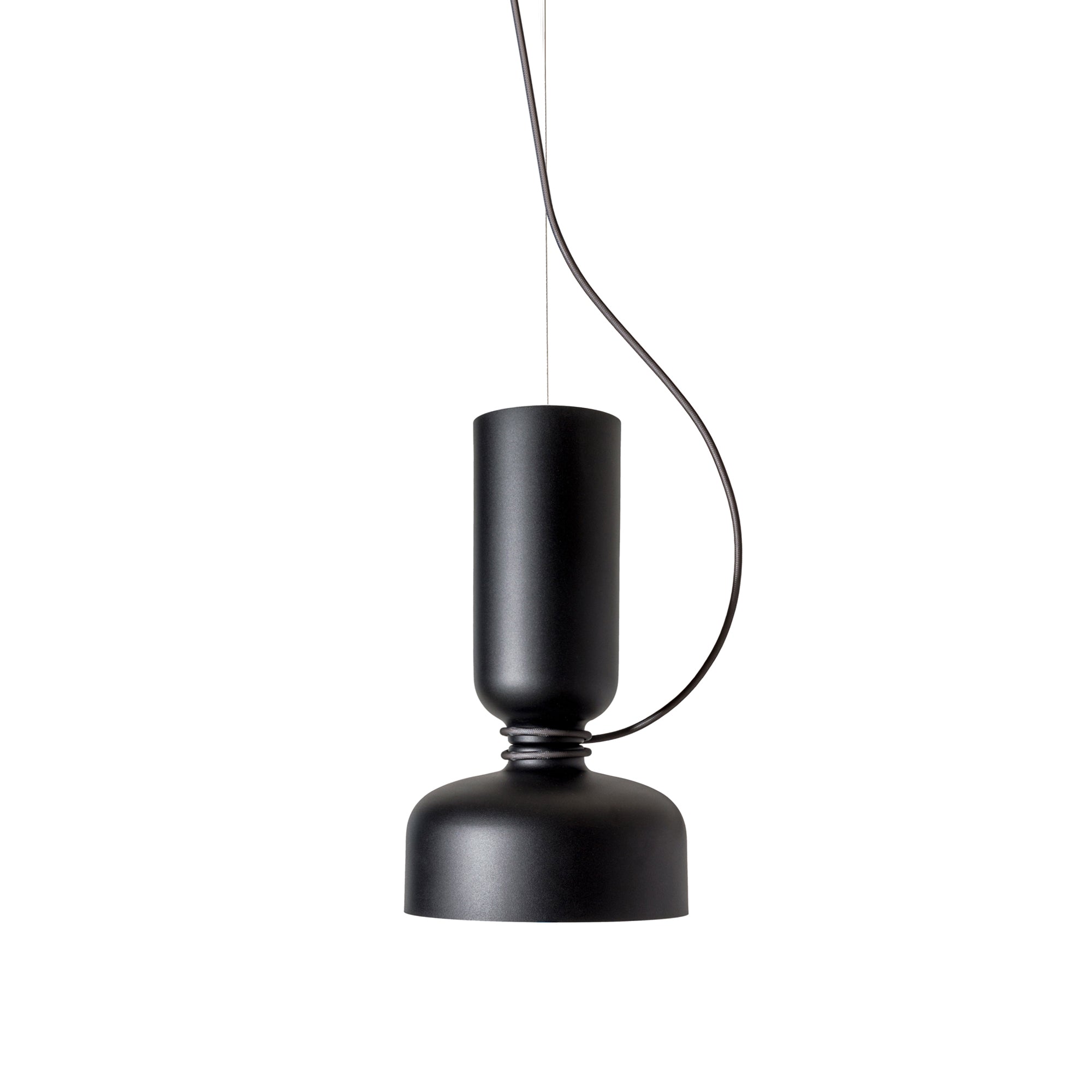 Spotlight Volumes Pendant Light: A+D + Black