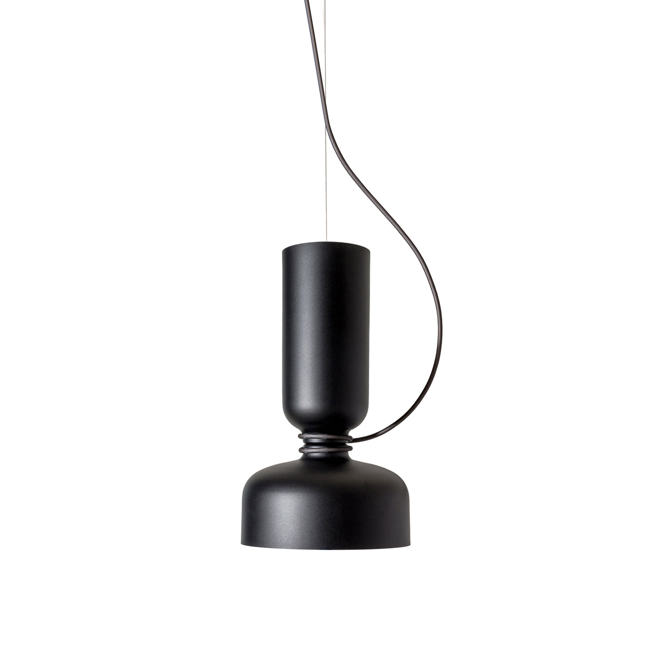 Spotlight Volumes Pendant Light: A+D + Black