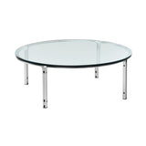 HB 110 Coffee Table: Glass + Large - 43.3