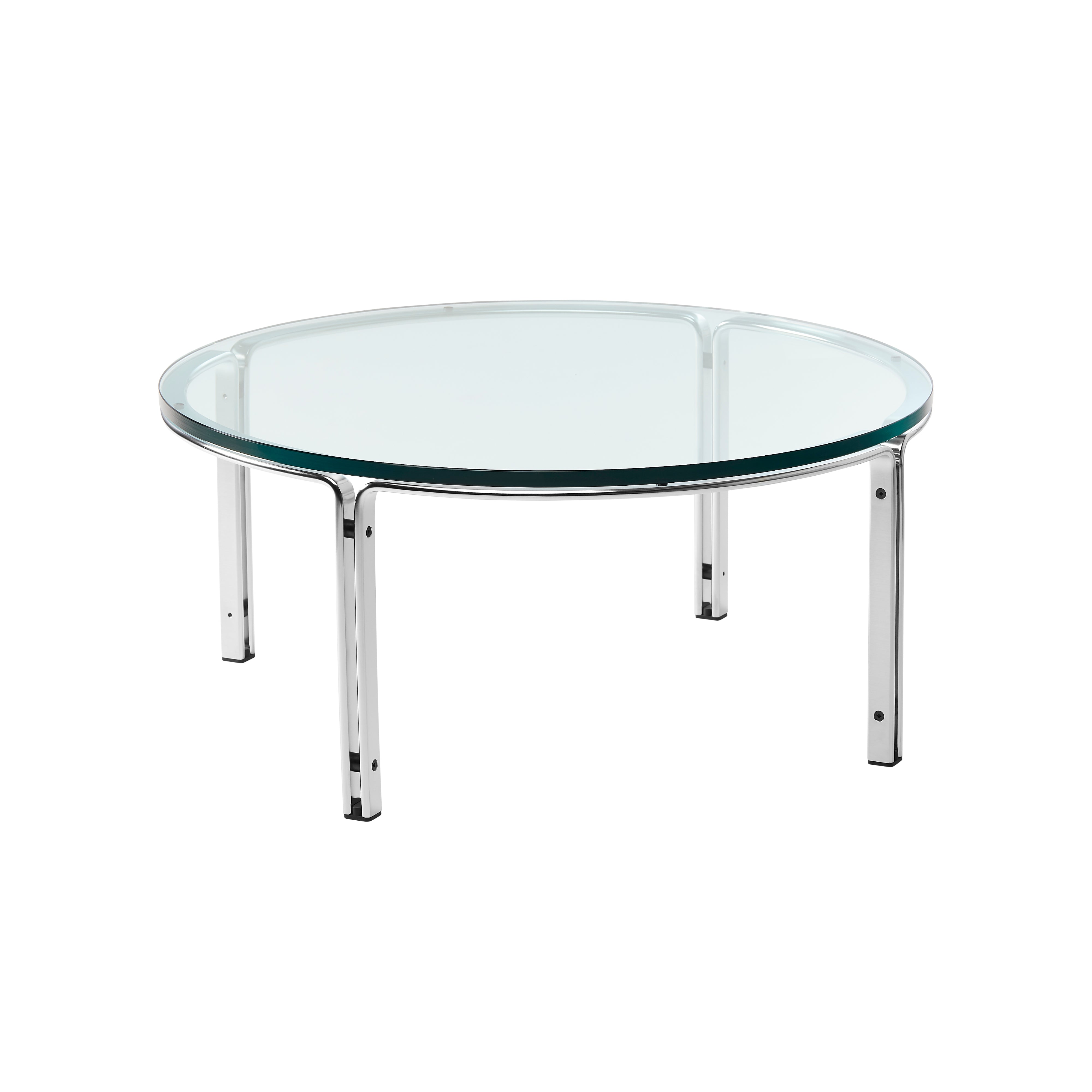 HB 110 Coffee Table: Glass + Small - 35.4