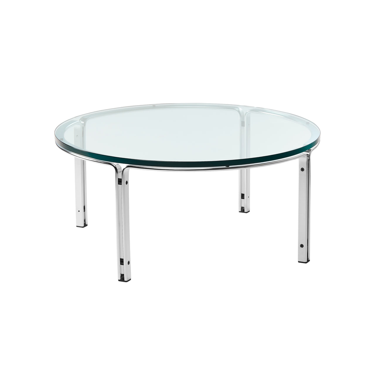 HB 110 Coffee Table: Glass + Small - 35.4