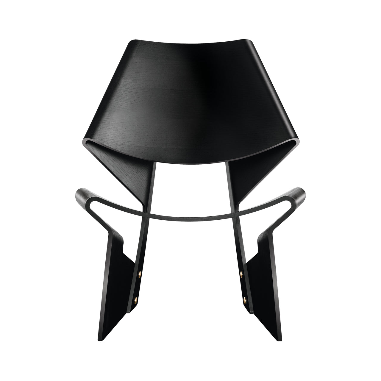 GJ Bow Chair: Black