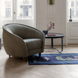 Adnet Circular Coffee Table: LS
