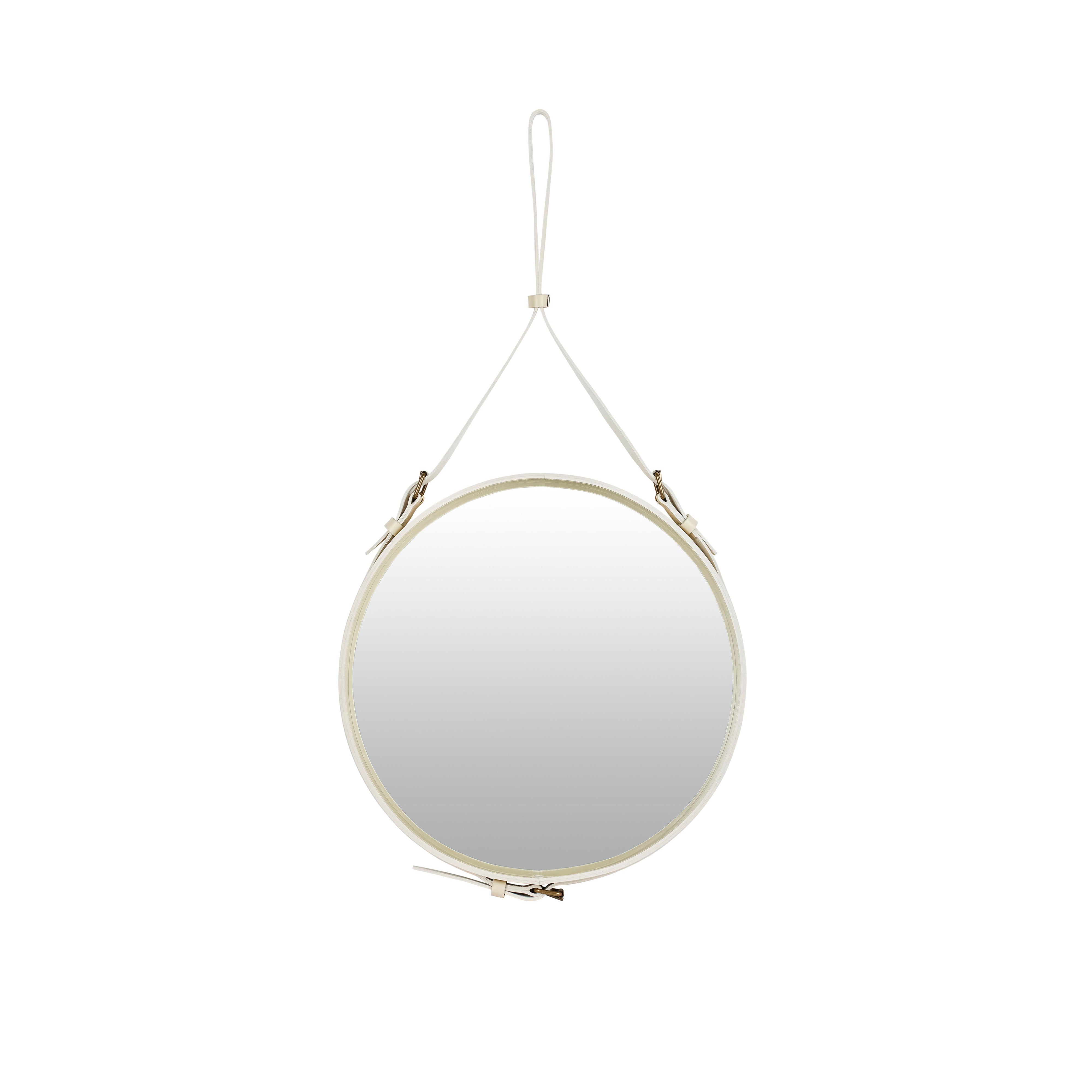 Adnet Circular Wall Mirror: Medium - 22.8
