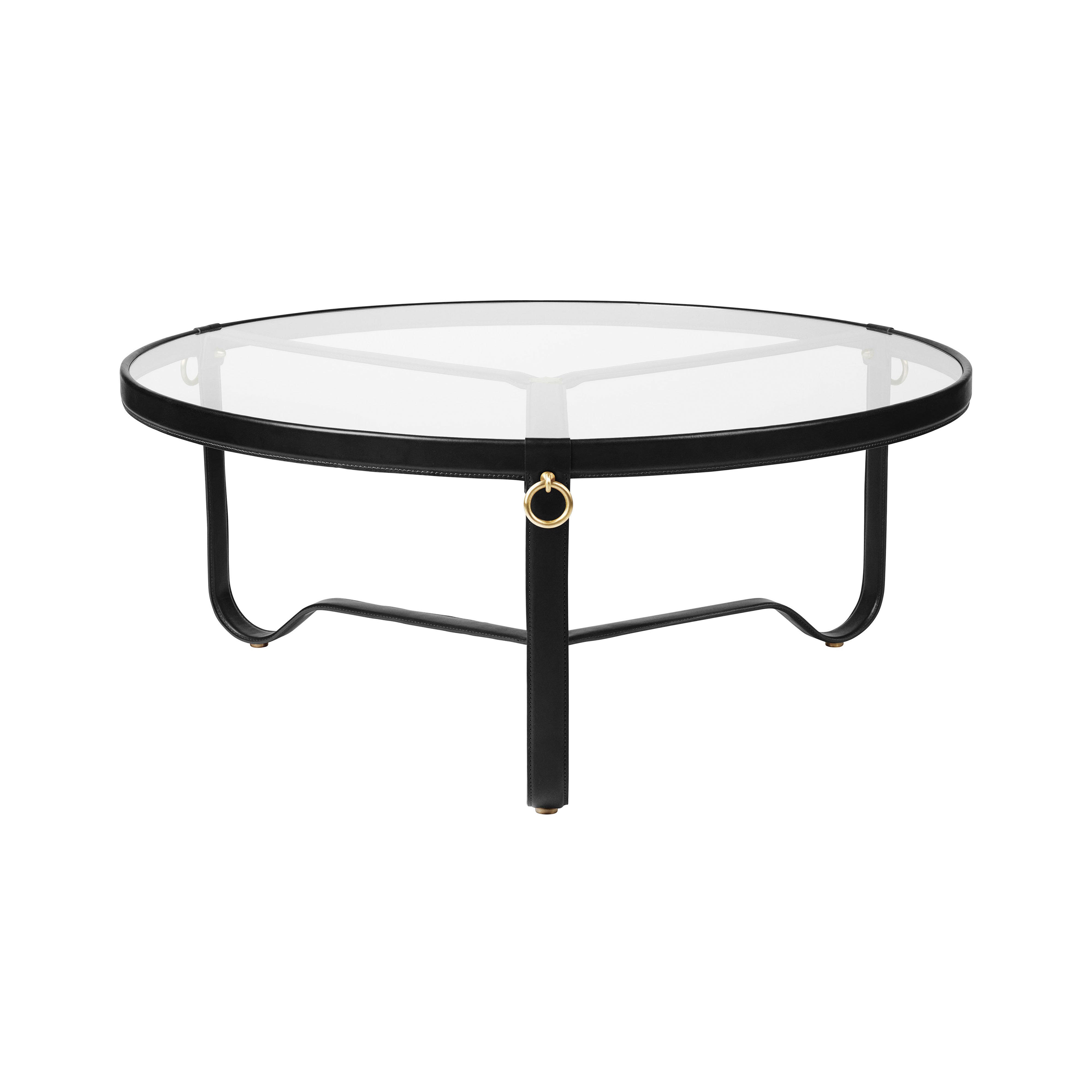 Adnet Circular Coffee Table: Large - 39.4