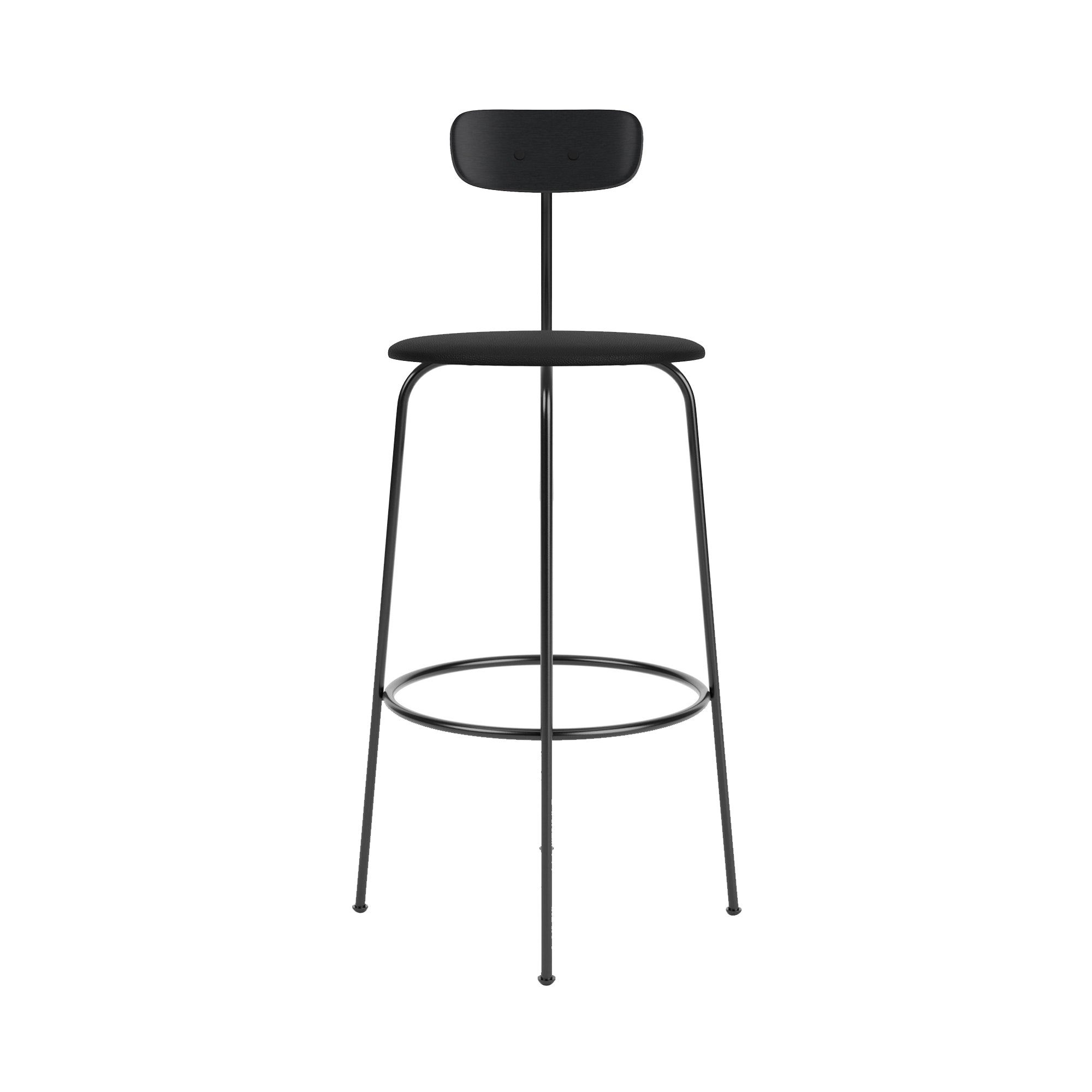 Afteroom Bar + Counter Chair: Bar + Black Painted Ash