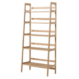 Agnes High Shelving Unit: European Oak