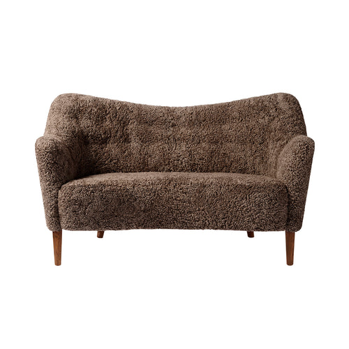 Tisso Sofa: 2 Seater + Walnut