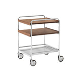 Alima Trolley: NDS2 + Chrome + Lacquered Walnut