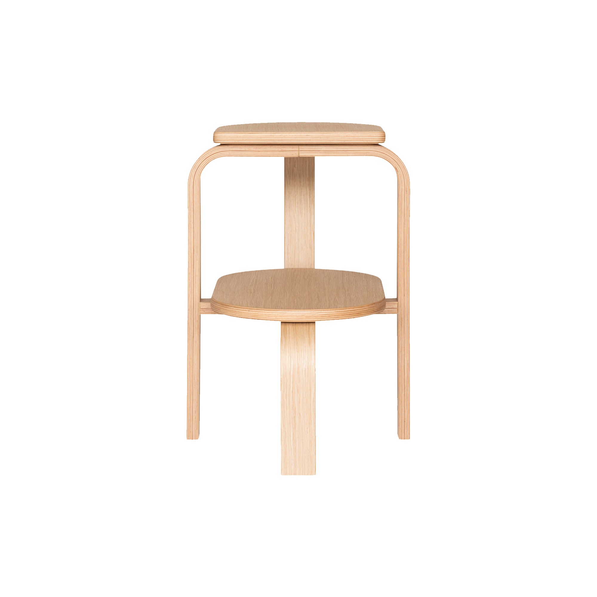 Altura Step Stool: Oak