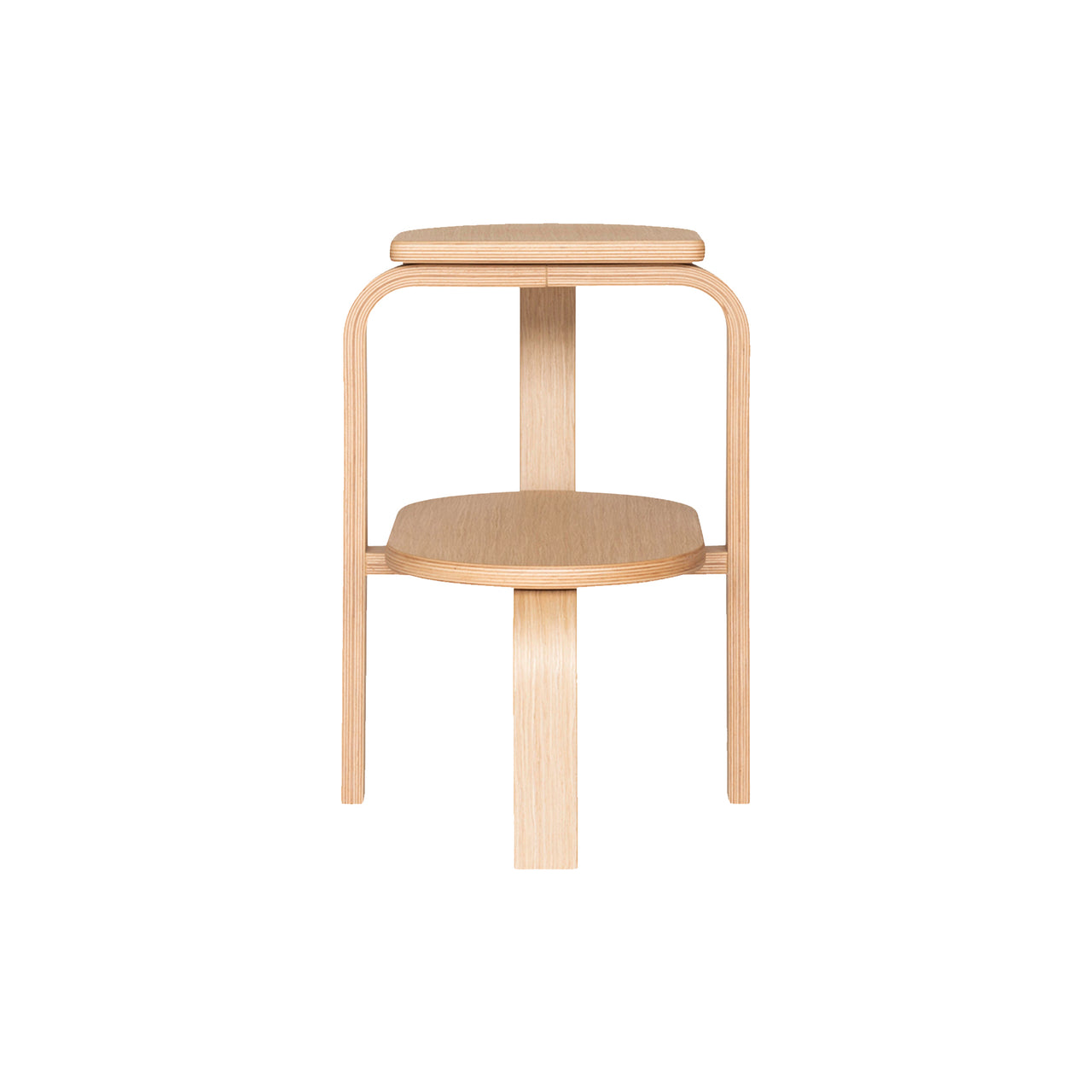 Altura Step Stool: Oak