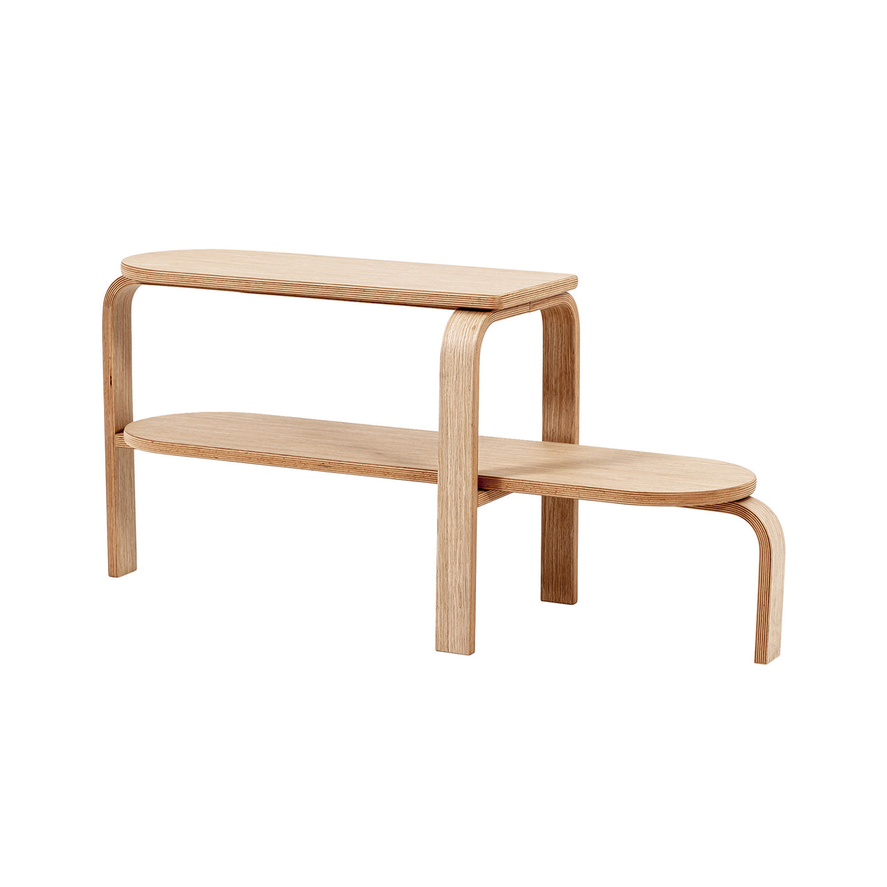 Altura Bench: Oak