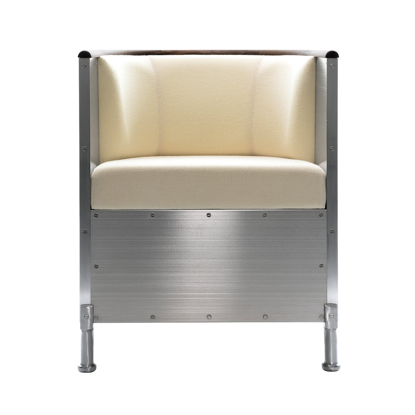 Aluminum Chair: Polished Aluminum + Tarnsjo Leather Natural