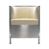 Aluminum Chair: Polished Aluminum + Tarnsjo Leather Natural