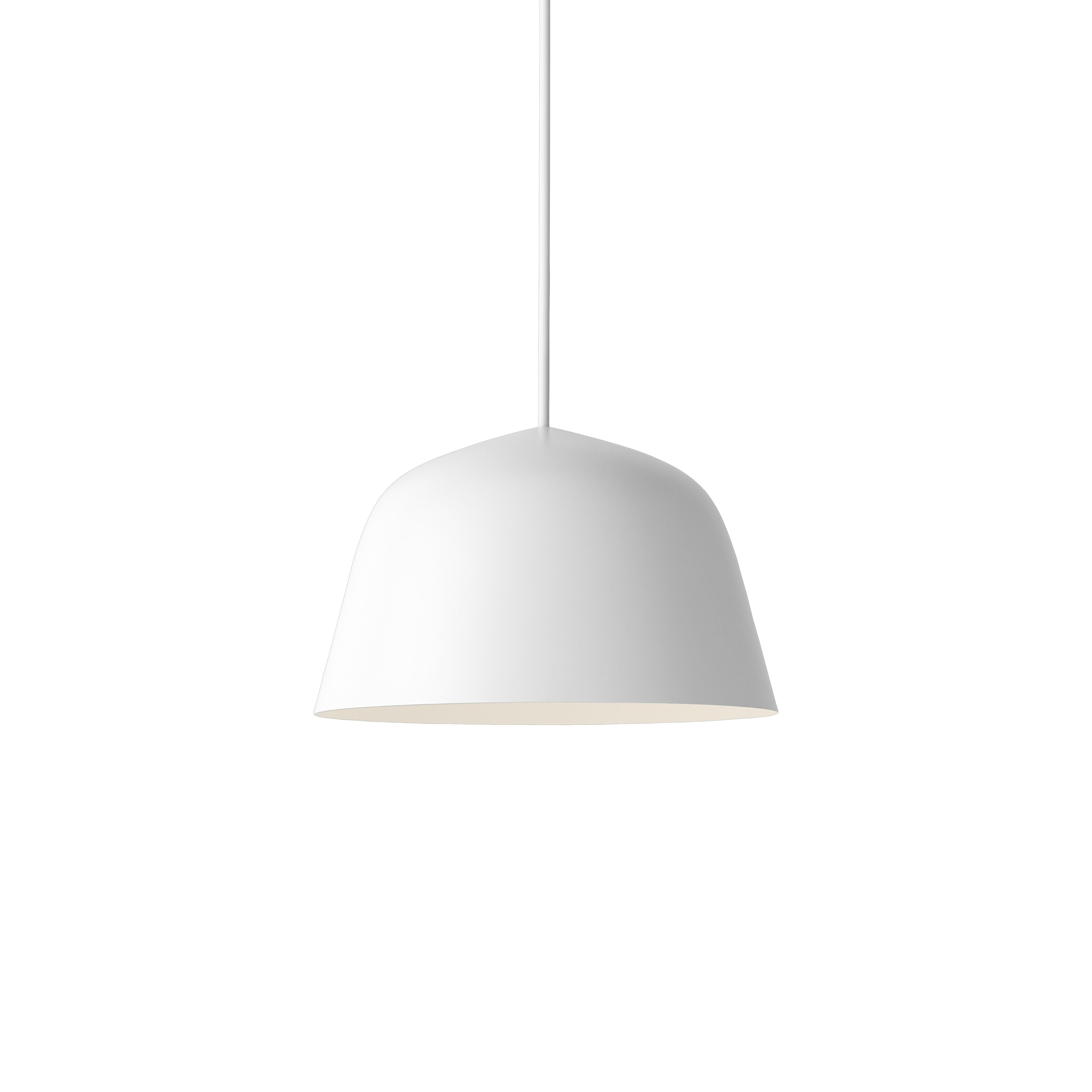 Ambit Pendant Light: Small + White