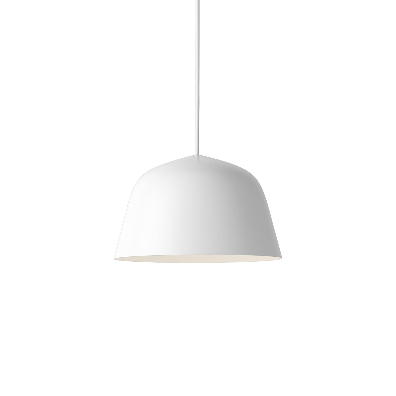 Ambit Pendant Light: Small + White
