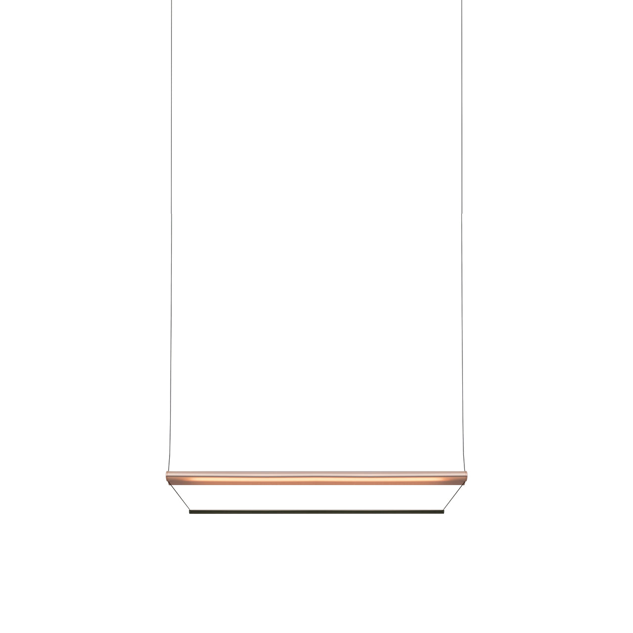 Tier 100 Pendant Light: Anodized Copper + Emerald