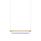 Tier 150 Pendant Light: Anodized Gold + Sapphire