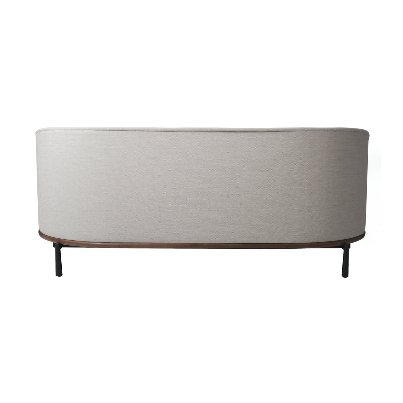 Arc Sofa 3 Seater: Natural Walnut