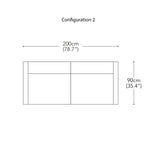 Arcade Modular Sofa: Configuration 2