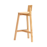 Homage Counter Stool: Natural Oak