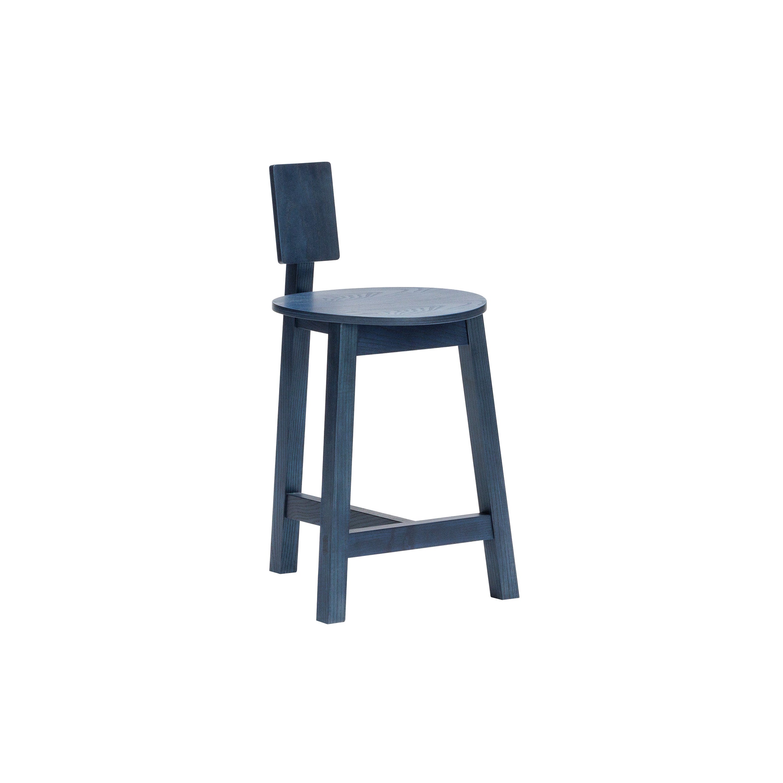 Homage Stool: Indigo Ash