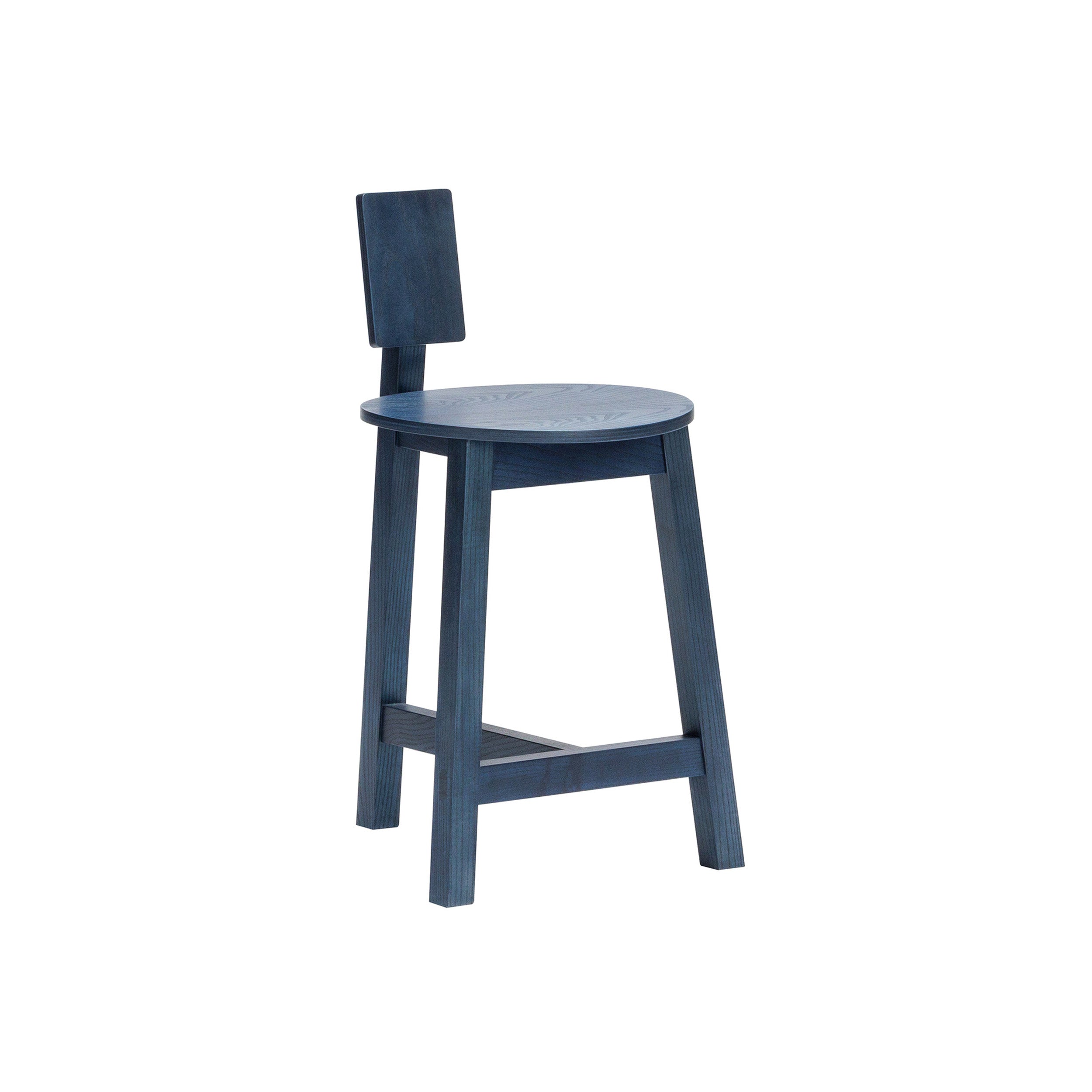 Homage Stool: Indigo Ash