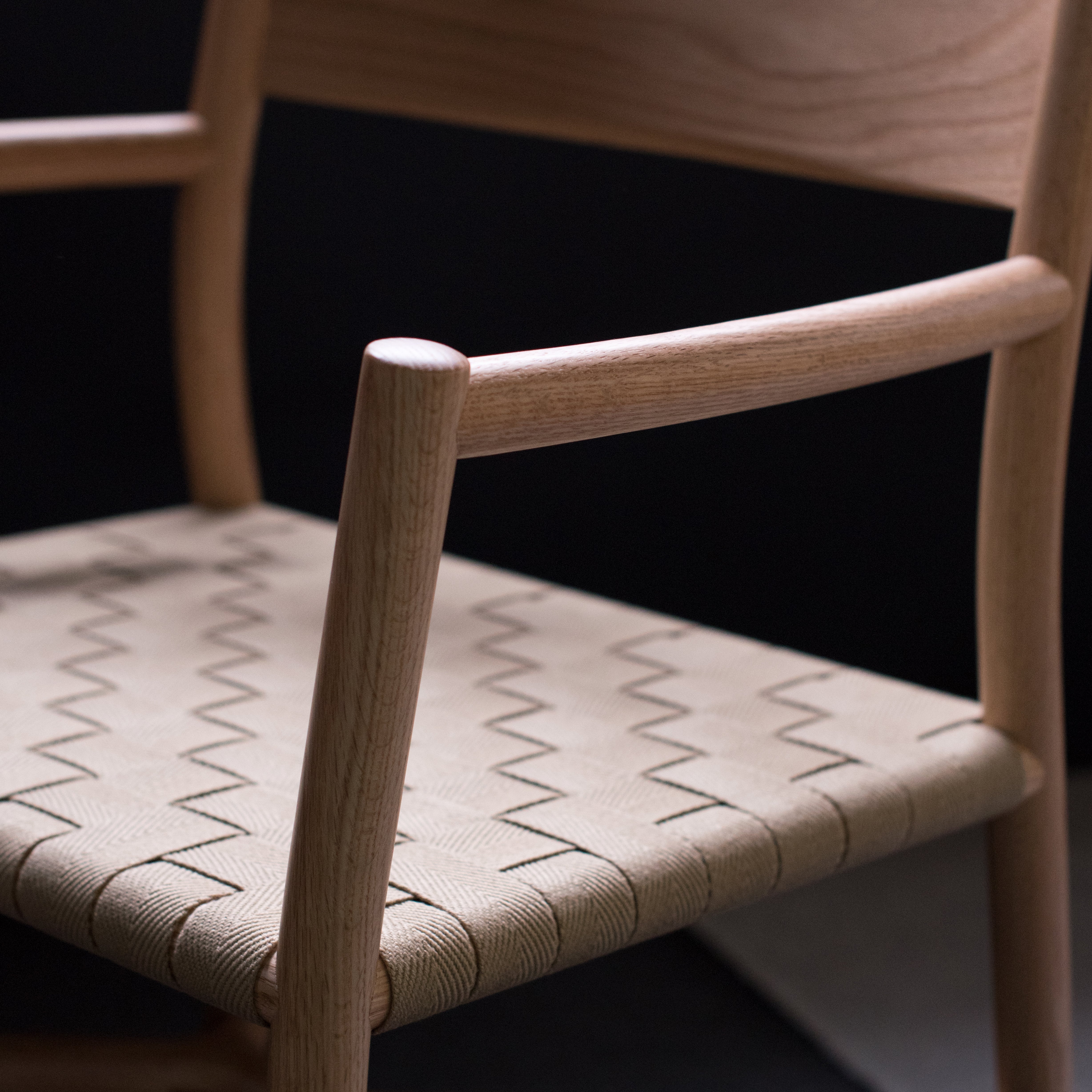 Ariake Armchair: Textile Strap