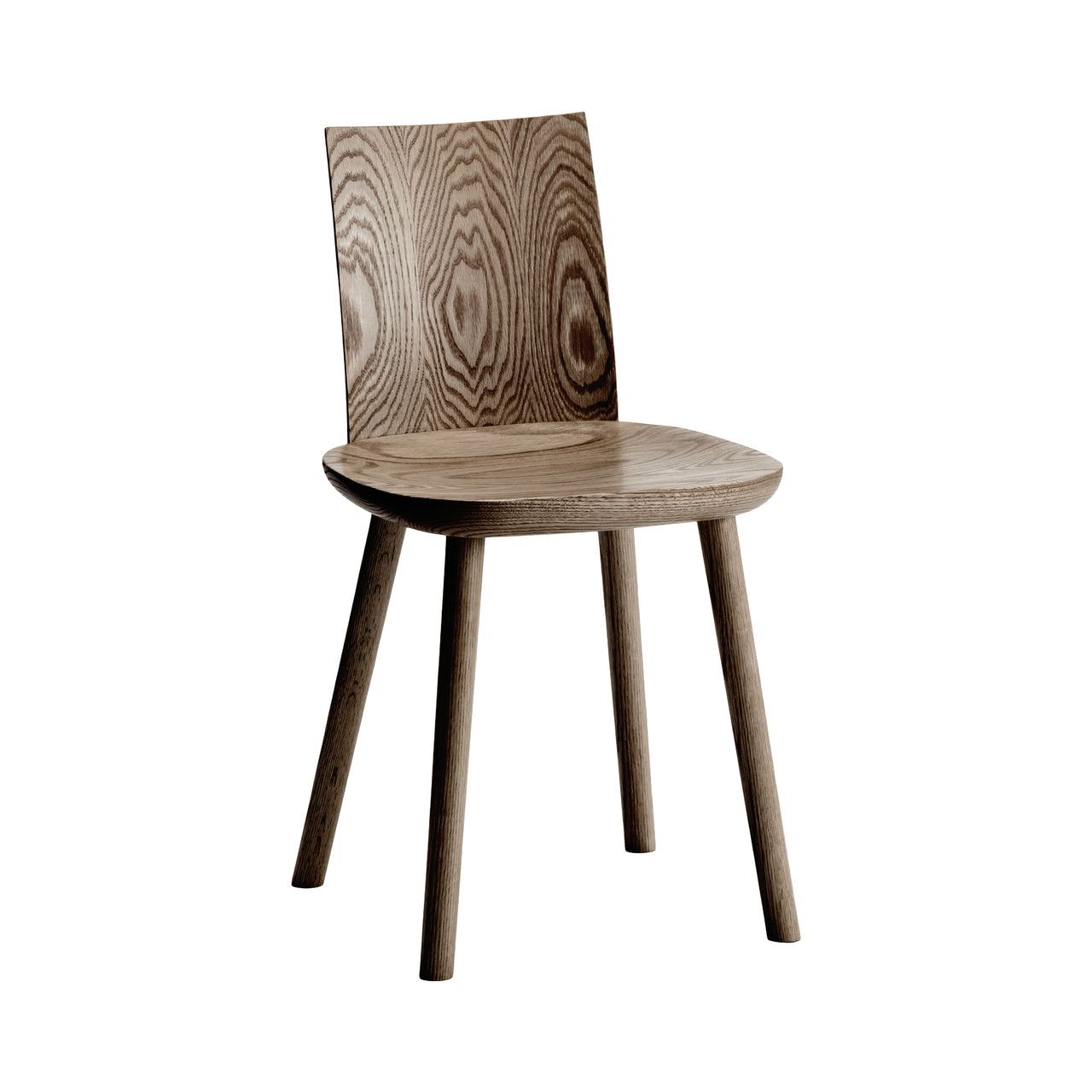 Blest Chair: Set of 2 + Smoked Oak