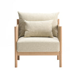 Braid Sofa: White Oak + 1 + Baton B-IV