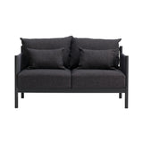 Braid Sofa: 2 Seater + Sumi Ash