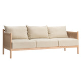 Braid Sofa: 3 Seater + Natural Oak