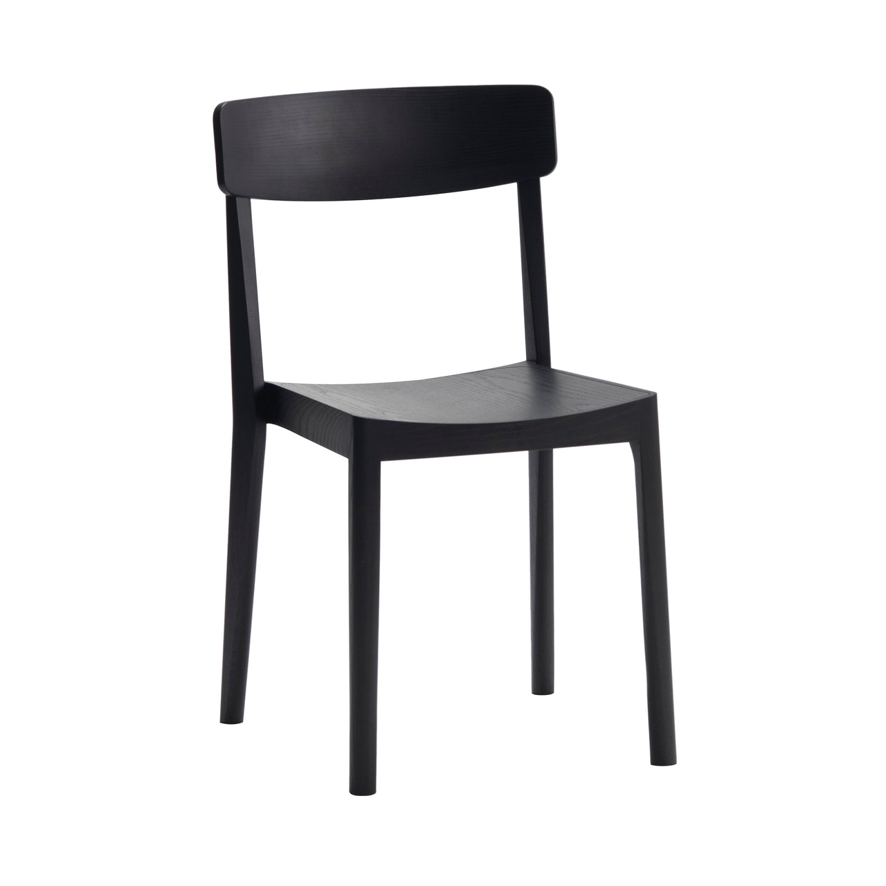 Carved Chair: Set of 2 + Sumi Ash