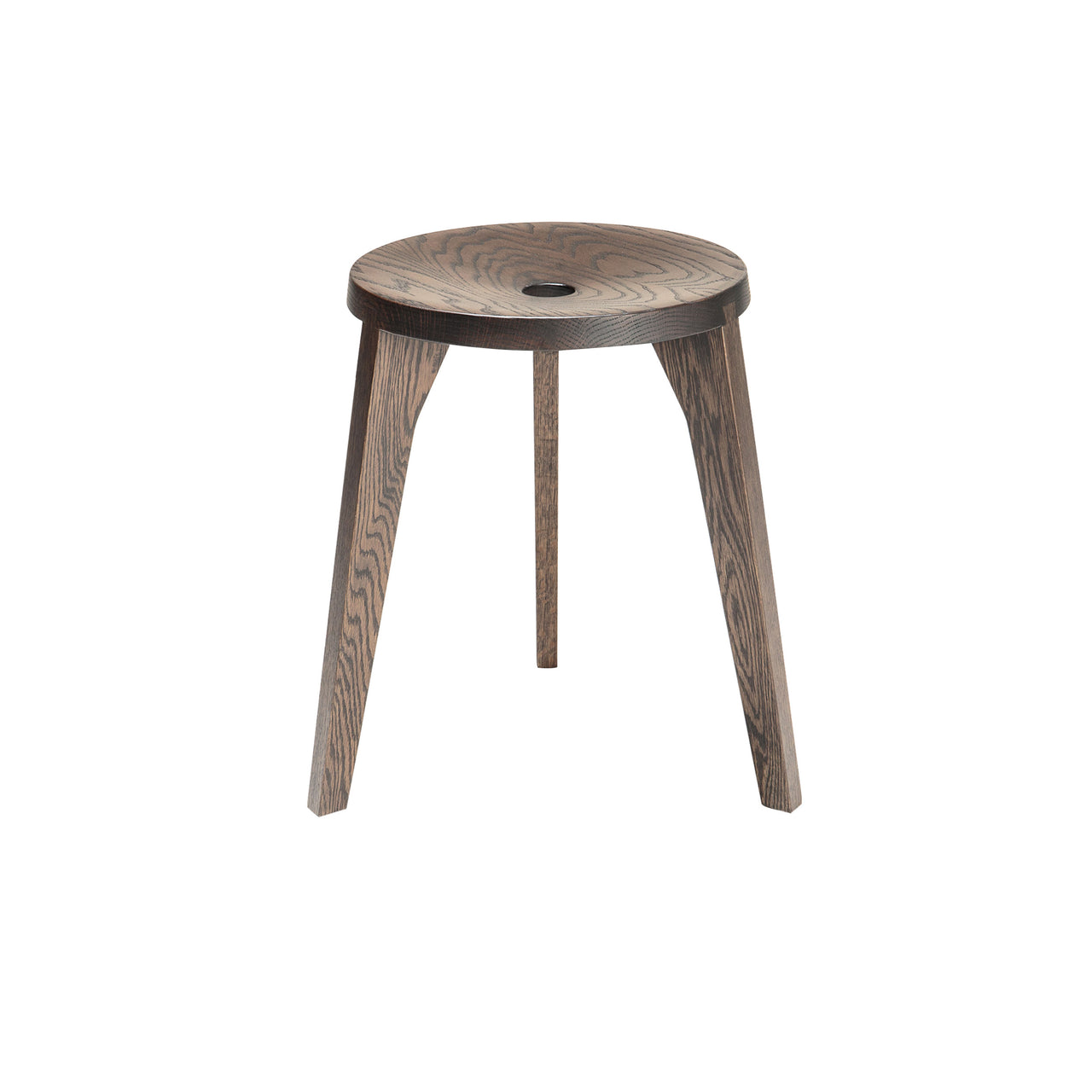 Dovetail Stool: 3 + Smoked Oak