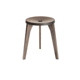 Dovetail Stool: 3 + Smoked Oak