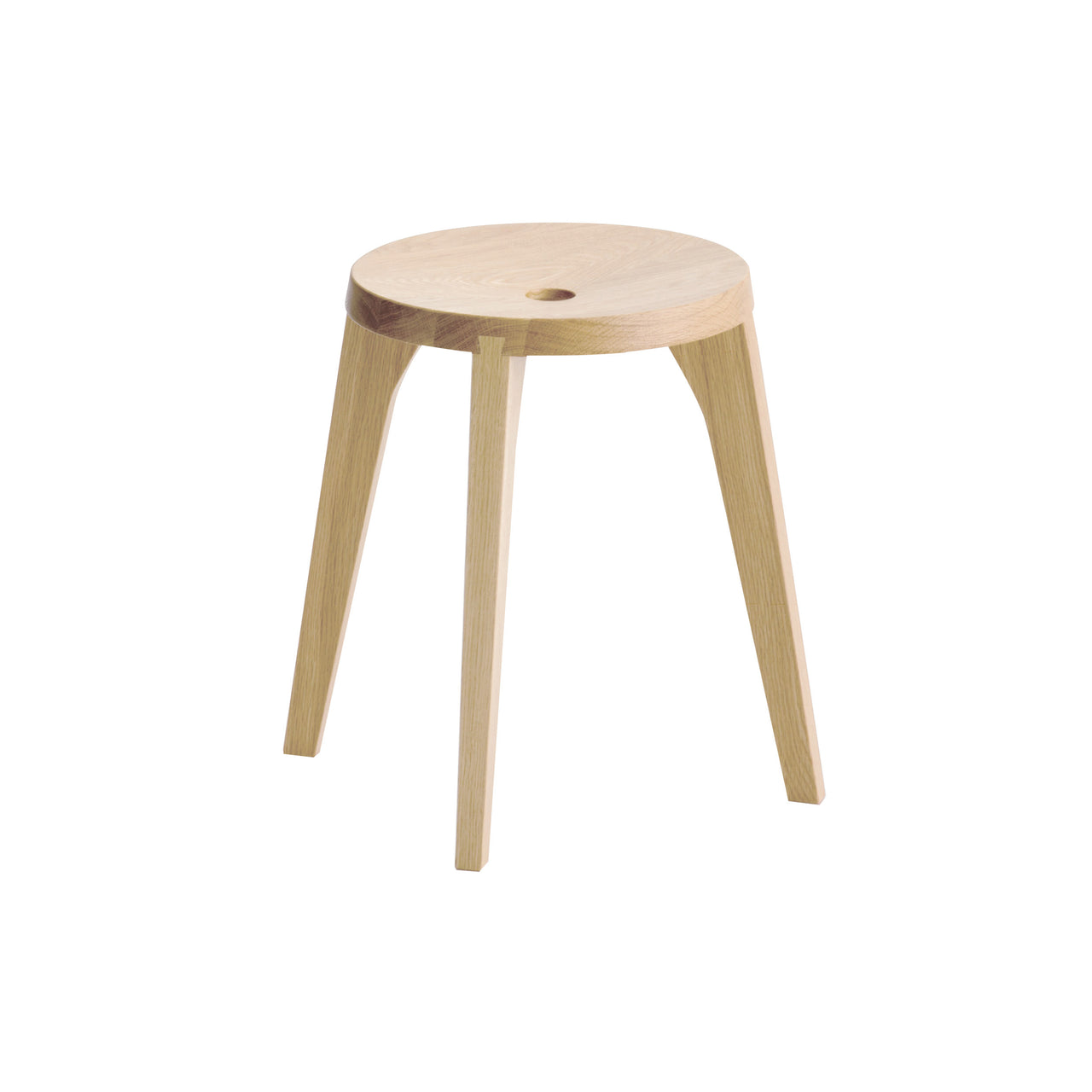 Dovetail Stool: 3 + White Oak
