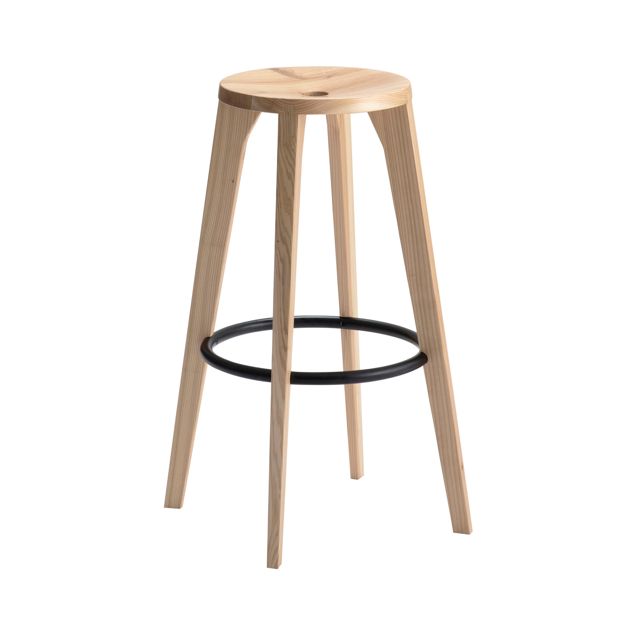 Dovetail Bar + Counter Stool: Bar + White Oak