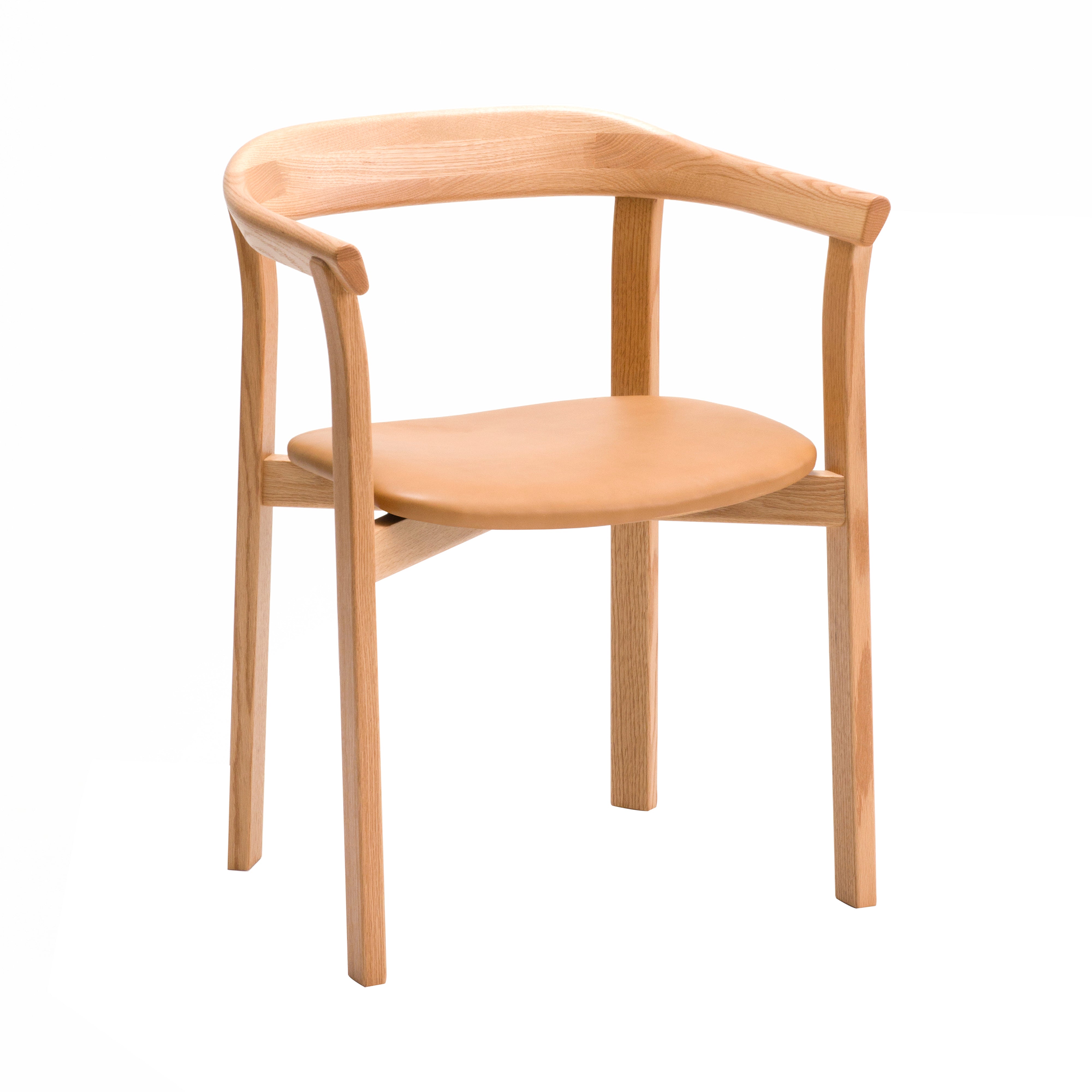 Holm Chair: Natural Oak + Fible Natural