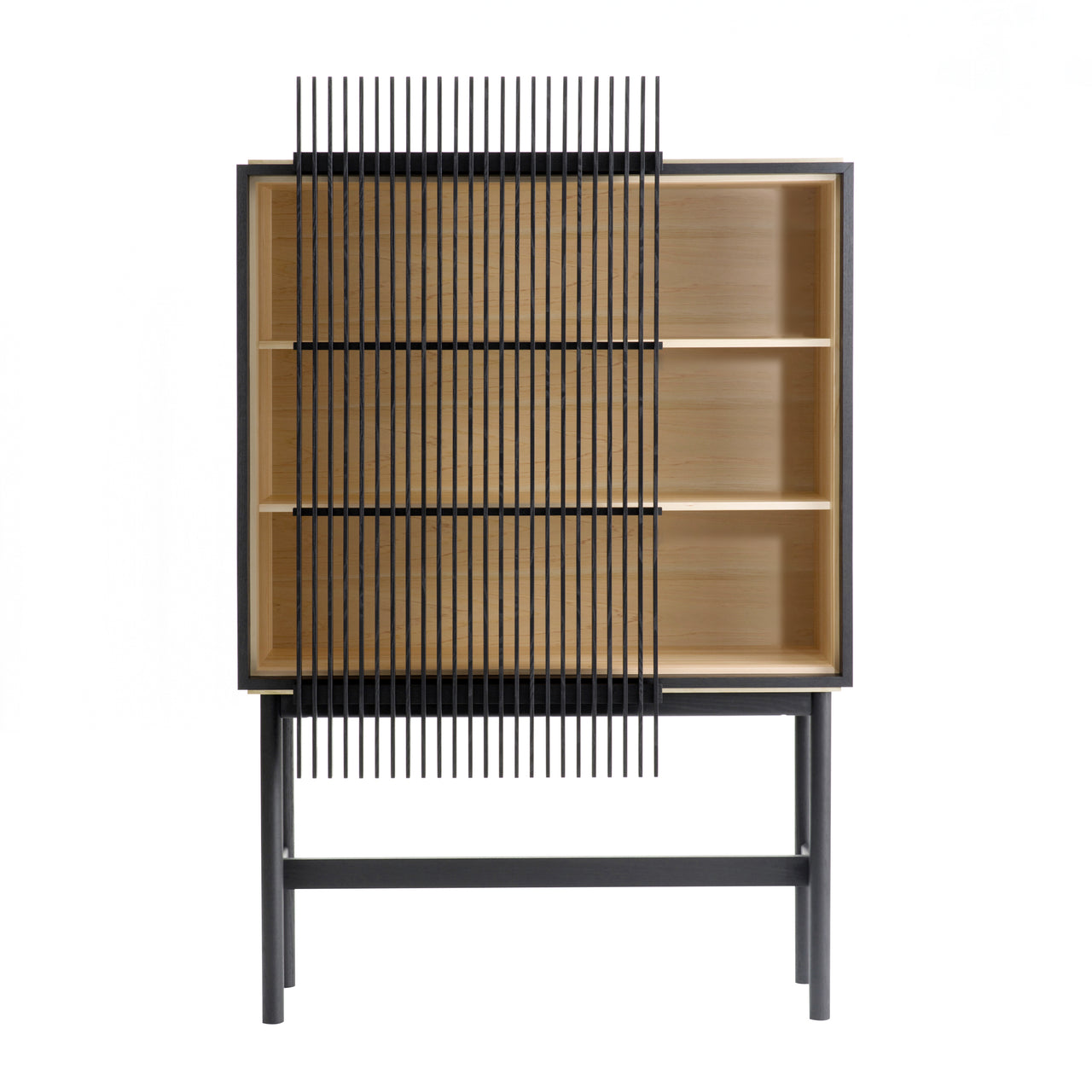 Kumiko Cabinet with Base: Tall