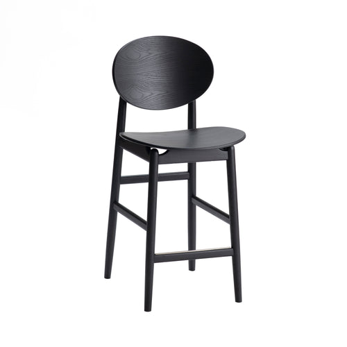 Outline Bar + Counter Stool: Bar + Sumi Ash