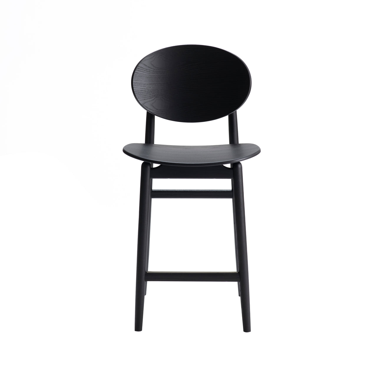 Outline Bar + Counter Stool: Counter + Sumi Ash