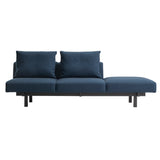 Raft Sofa 2 Seater with Cushion: Ash Sumi