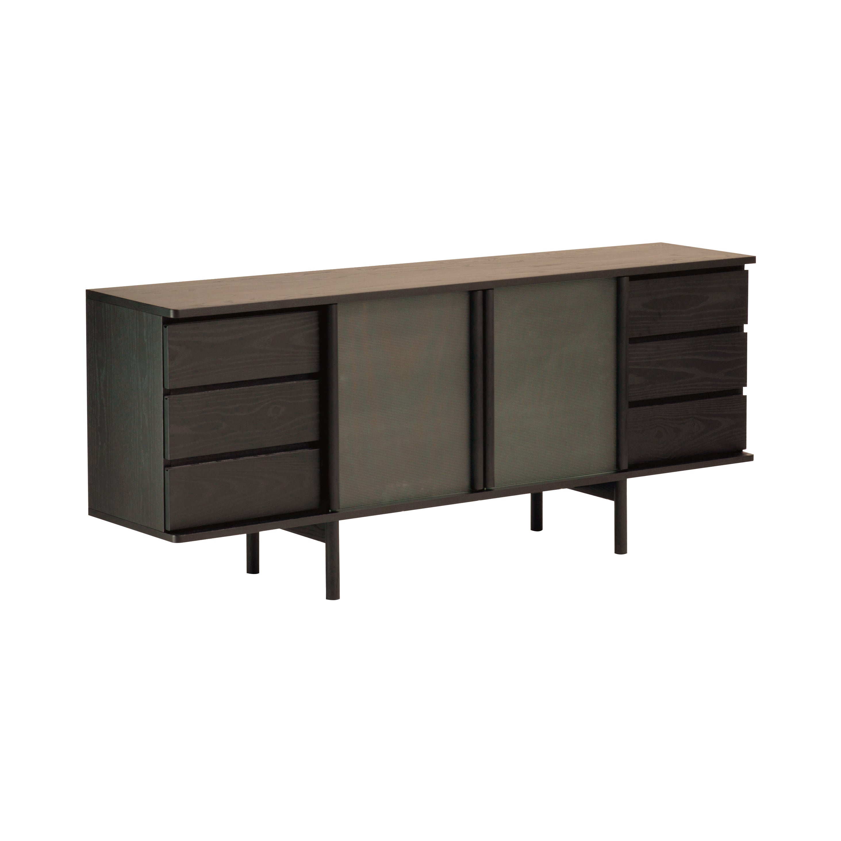 Rikyu Sideboard: Smoked Oak