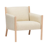 Rin Sofa: 1 Seater + White Oak