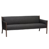 Rin Sofa: 3 Seater + Smoke Oak