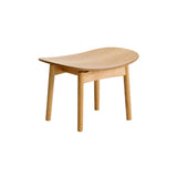 Saga Footstool: Natural Oak