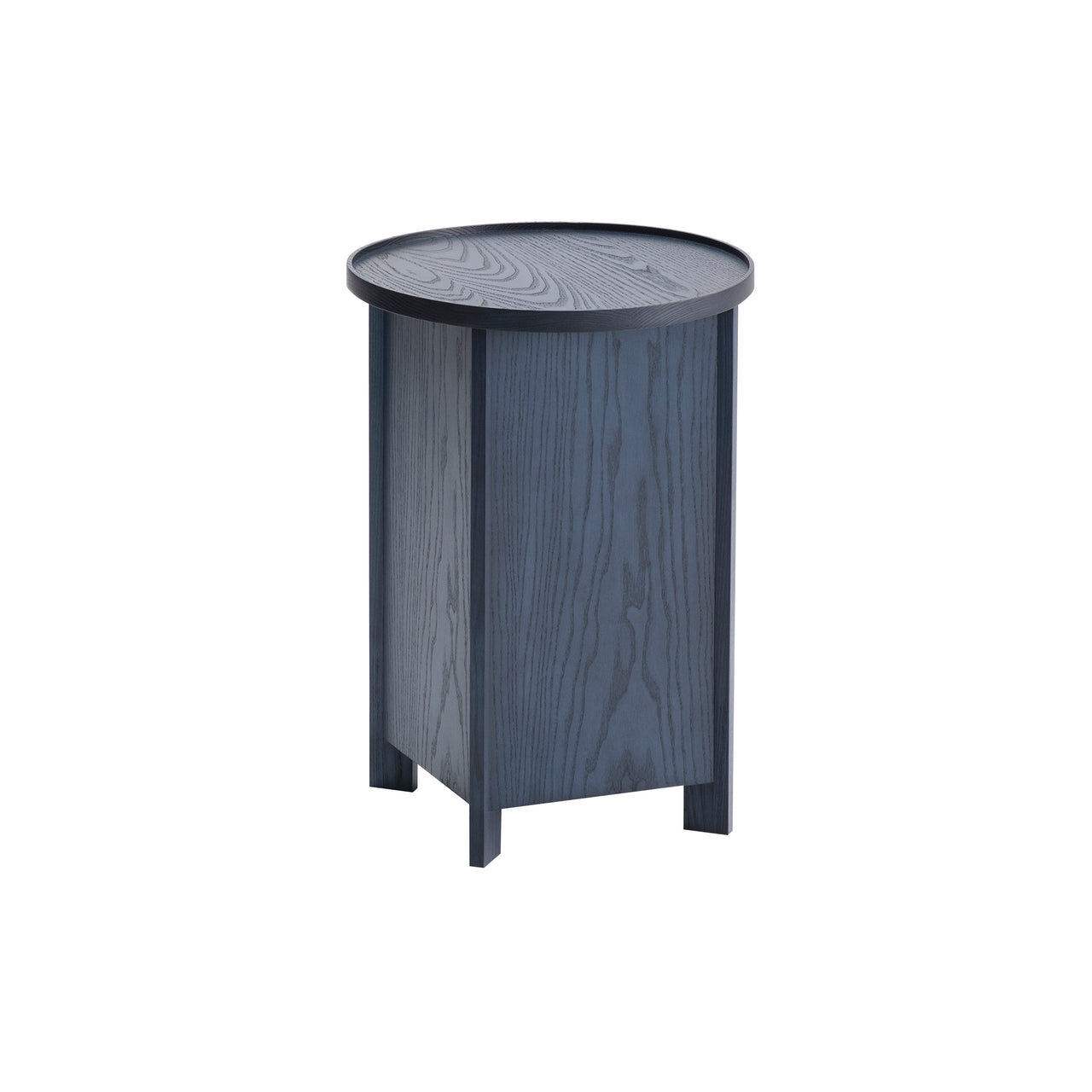 Sake Side Table: Indigo Ash