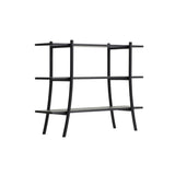 Skyladder Shelves: Low + Sumi Ash