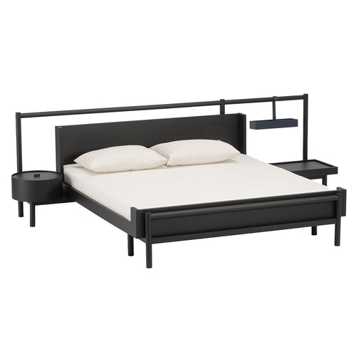 Umu Bed: Sumi Ash + Indigo Ash